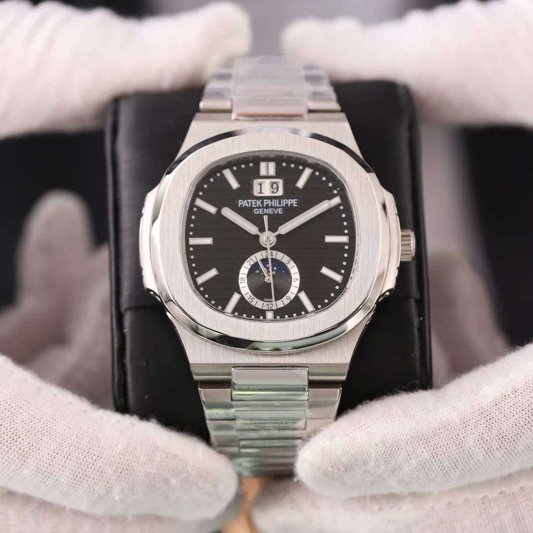 【High-end replica】💰1720! Patek Philippe 🔥Boutique Recommendation🔥Launched🔥🔥 [Type]: Boutique men's watch [Strap]: Genuine cowhide/316 stainless steel strap [Movement]: Imported Citizen 8215 mechanical movement [Mirror]: Mineral strengthened glass (higher definition) Elegant taste Vast and majestic Ingenuity A treasure for the wrist Size: 45mm in diameter and 13mm thick Hot sale! Welcome to reprint!